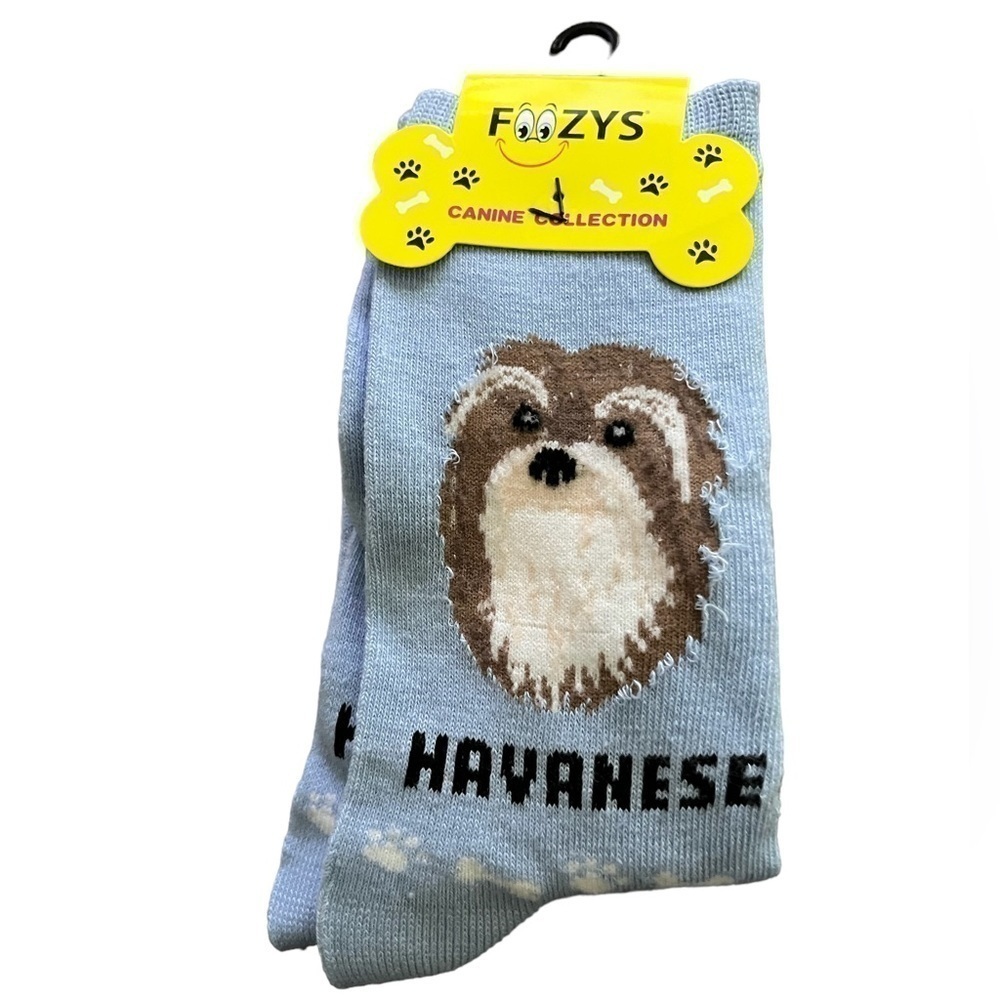 NWT Foozyโs Canine Collection Socks